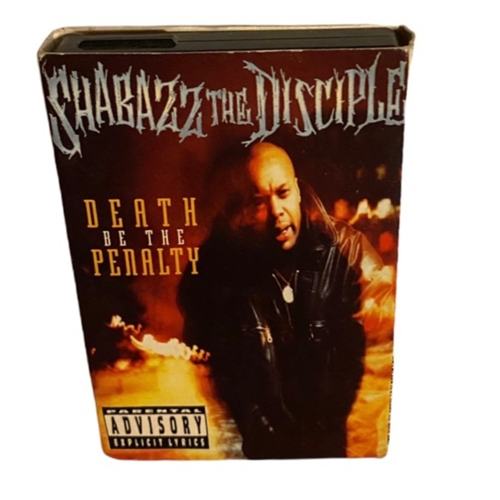 Shabazz The Disciple – Death Be The Penalty, rap cassette single.